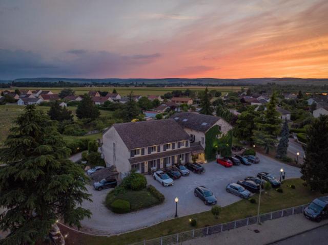 Hotel Parc Adelie - Logis Hotels Montagny-lès-Beaune Exterior foto